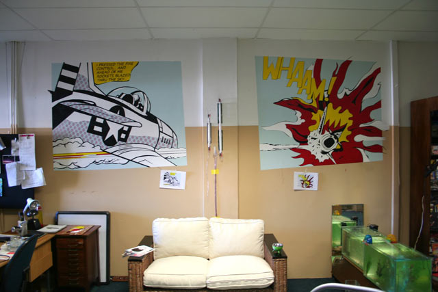 whaaam! by lichenstein fresco