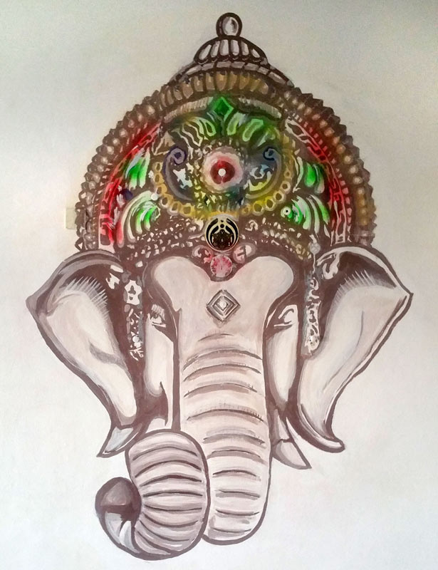 mystic elephant mystic elephant fresco