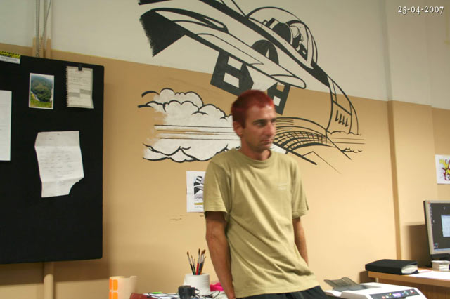 work in progress fresco in progress